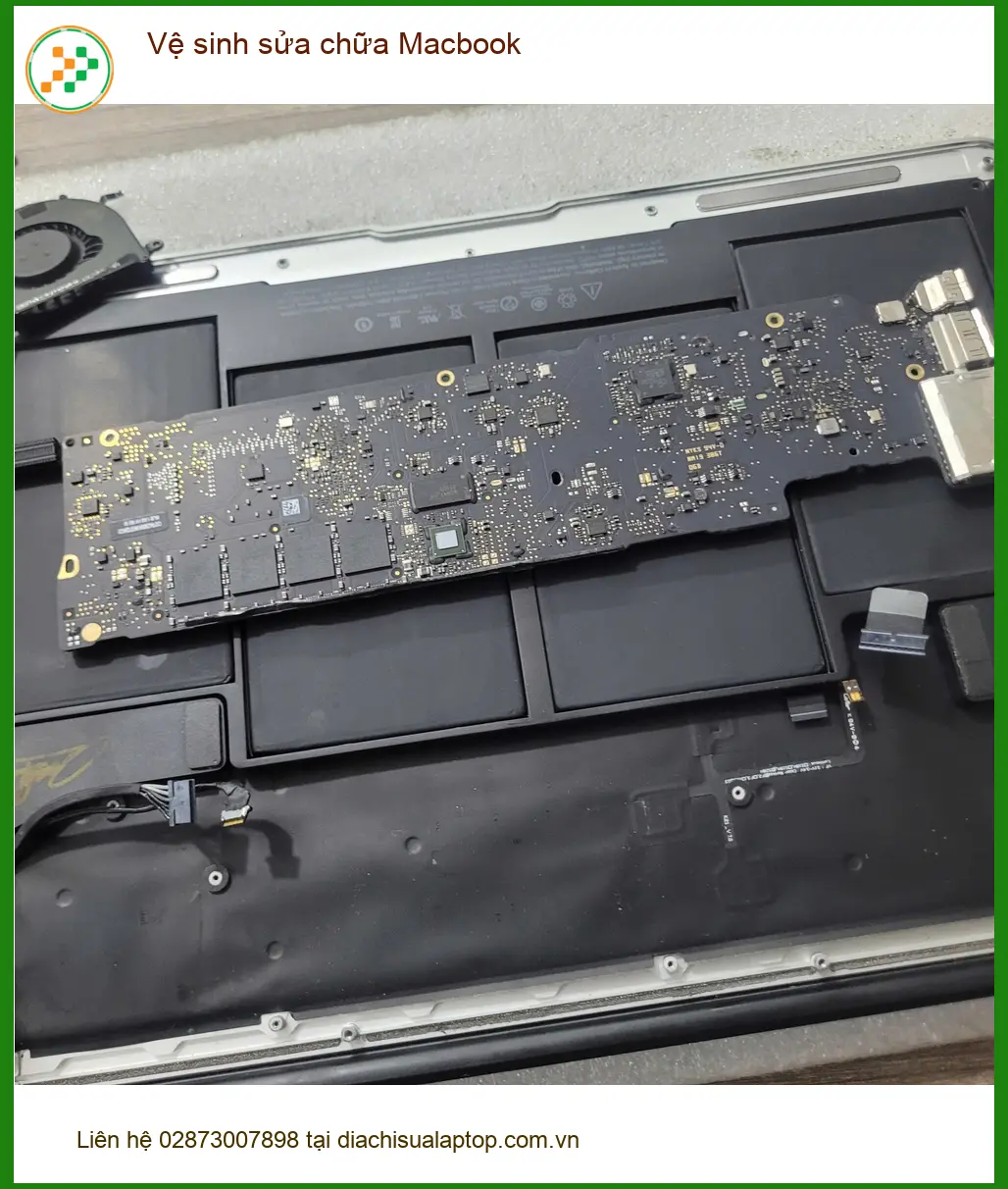 Chị Yến văn phòng review dịch vụ vệ sinh sửa chữa Macbook Quận Tân Bình uy tín ảnh thực tế 2